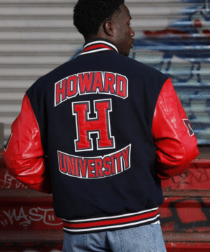 (Men) Howard University Varsity Jacket