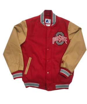 Ohio State Wool & Leather Letterman Jacket