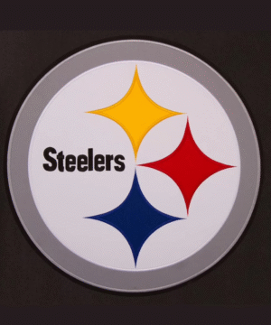 Pittsburgh Steelers Wool & Leather Varsity Jacket Black/Black AR