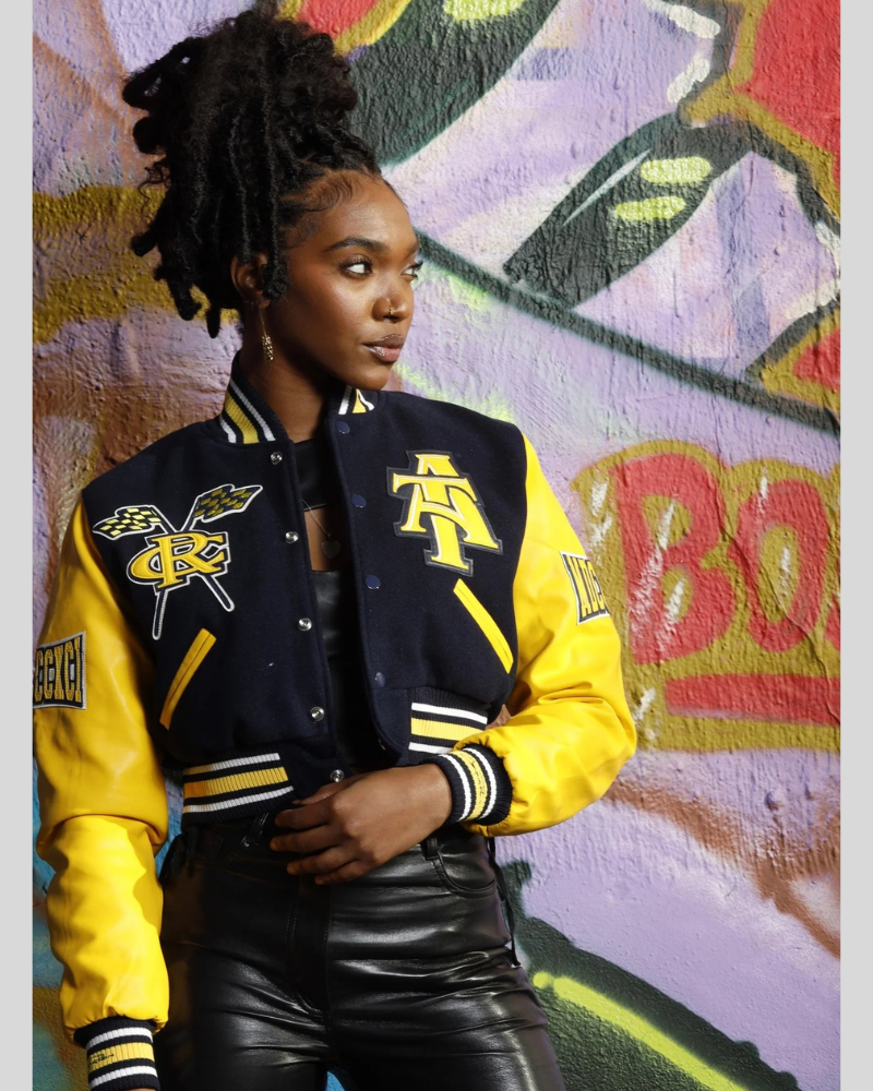 (Women) North Carolina A&T State University Varsity Jacket (2) (Women) North Carolina A&T State University Varsity Jacket