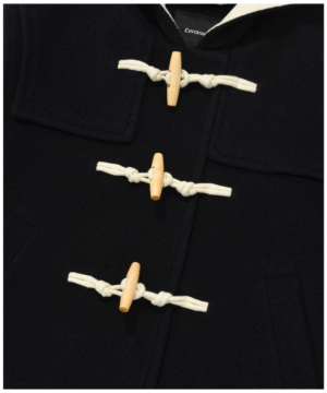 Women's Short Duffel Coat Navy