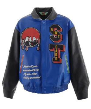 DENIM TEARS x SAINT Mxxxxxx HOLY GRAIL Varsity Jacket