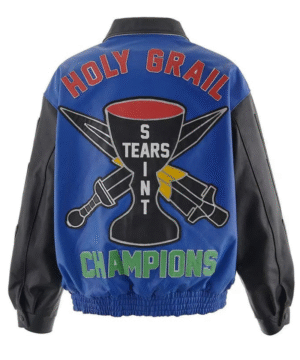 DENIM TEARS x SAINT Mxxxxxx HOLY GRAIL Varsity Jacket