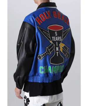 DENIM TEARS x SAINT Mxxxxxx HOLY GRAIL Varsity Jacket