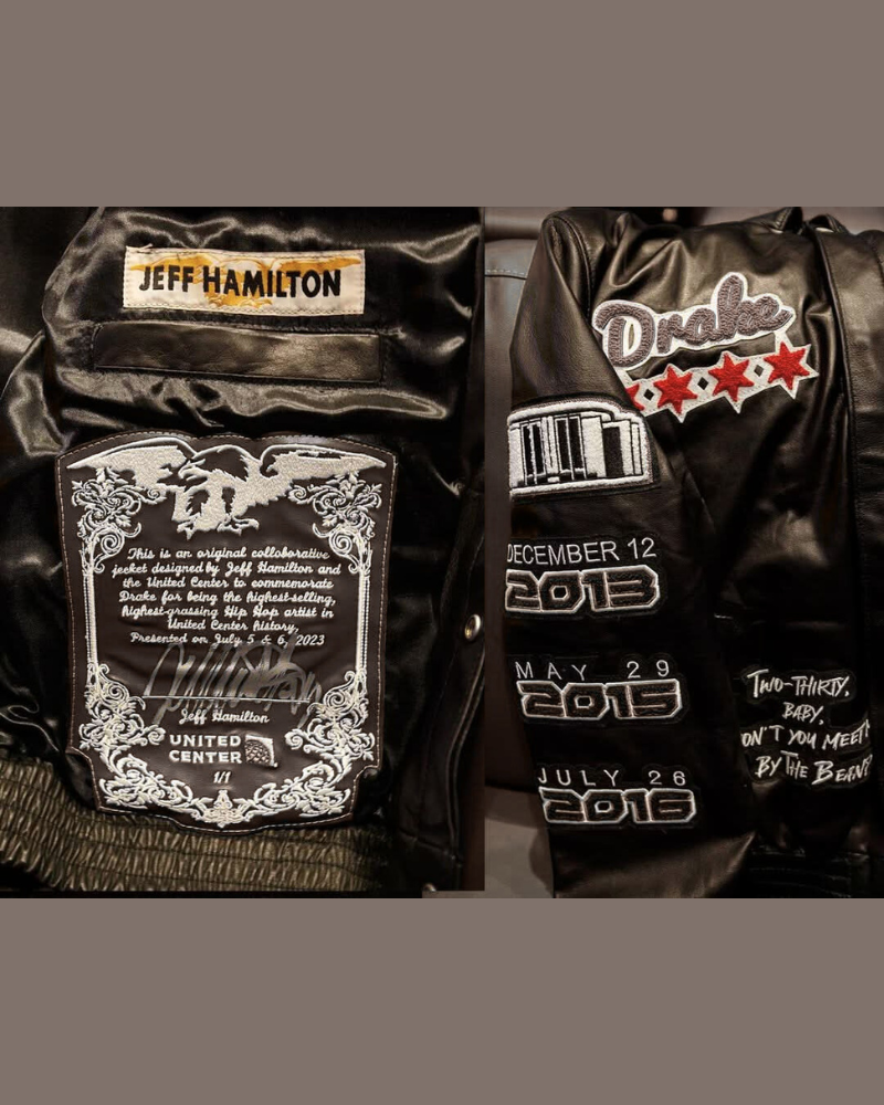 Drake 21 Savage United Center - It'S All A Blur Tour Jacket (2)