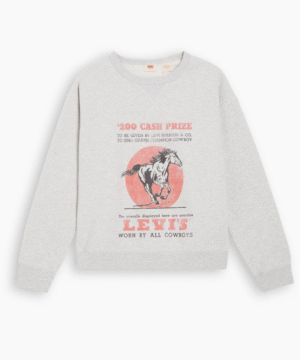LEVI'S Cash Prize Graphic Crewneck Sweatshirt