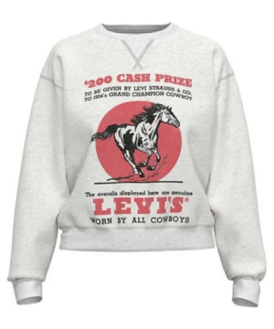 LEVI'S Cash Prize Graphic Crewneck Sweatshirt