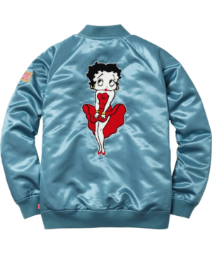 Supreme/Betty Boop Satin Club Jacket