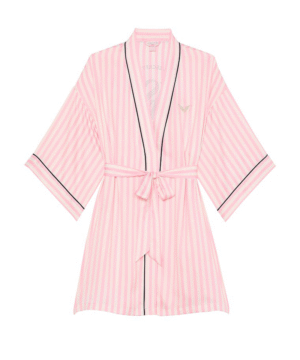 Victoria's Secret Fashion Show '24 Glazed Satin Short Robe