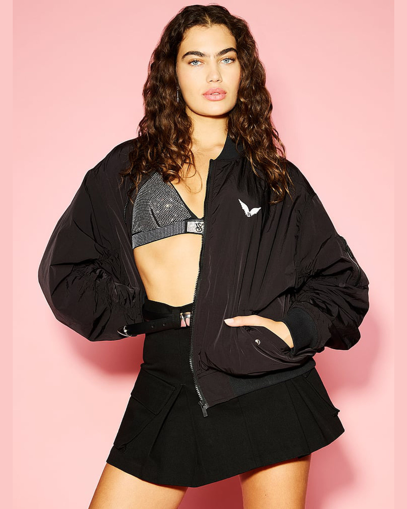 Victoria's Secret Fashion Show '24 Parachute Bomber Jacket Victoria's Secret Fashion Show '24 Parachute Bomber Jacket
