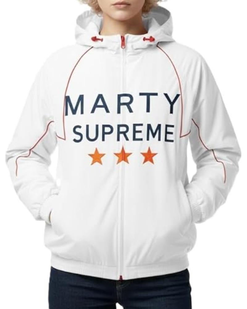 Unisex Cotton Twill Timothee Mart Suprem Hooded Jacket - Trendy Outdoor Bomber Jackets with Hood (5)